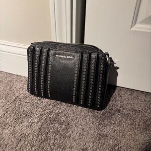 Michael Kors Collection Grommet Crossbody Bag